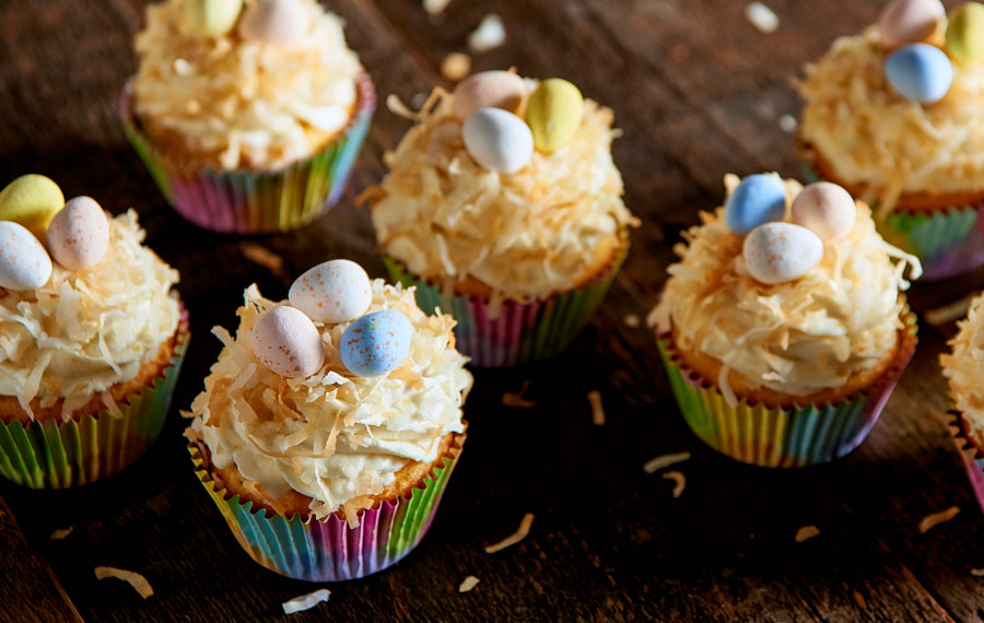 Easter Lemon Cupcakes