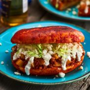 Chorizo and Potato Pambazos