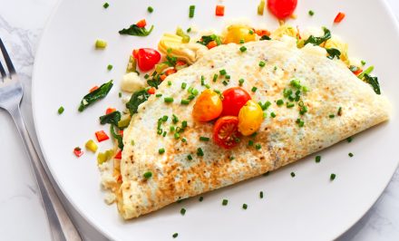 3 Cheese Egg White Omelet