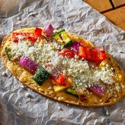 Grilled Vegetable Huaraches Mexican Food, Authentic Recipe