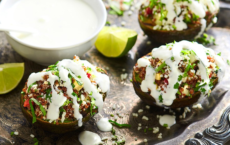 Receta de Aguacates Asados Rellenos