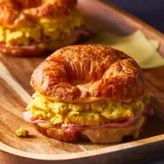 Easy Ham Cheese Croissants