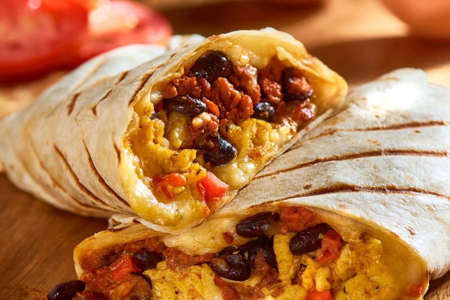 Chorizo & Egg Breakfast Burritos