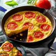 Mozzarella Potato Frittata 1