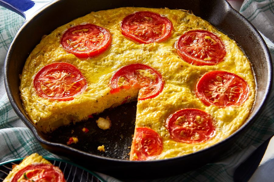 Frittata de Papa con Queso