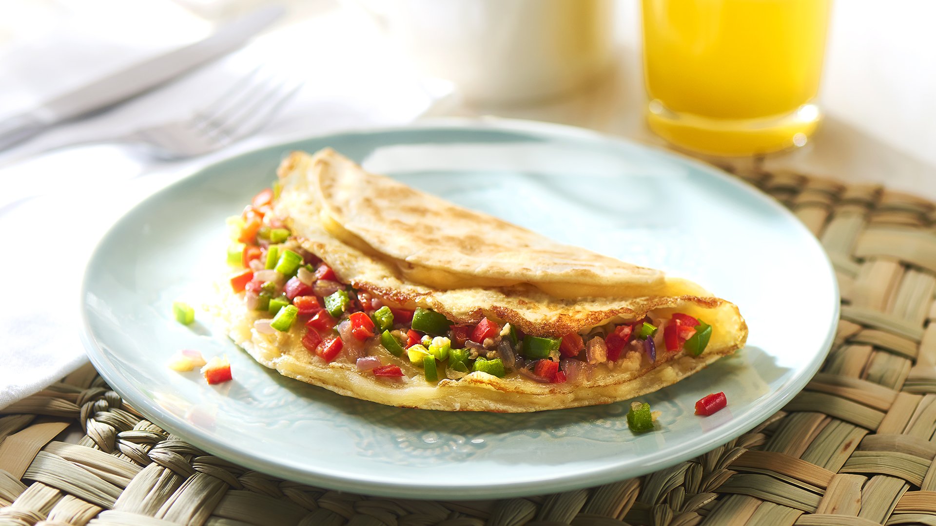 Quesadillas con Clara de Huevo - V&V Supremo Foods, Inc.