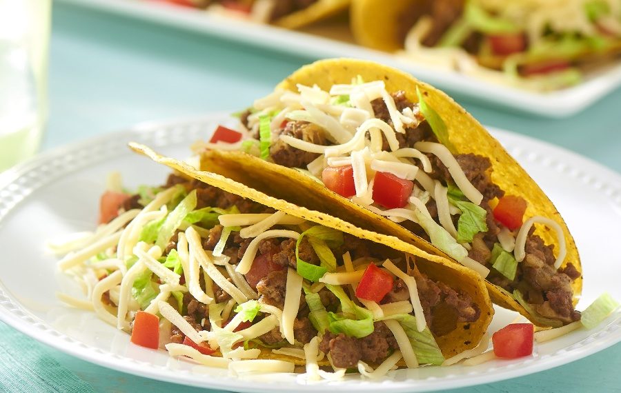 ALL AMERICAN CRUNCHY BEEF TACOS V&V Supremo Foods, Inc.