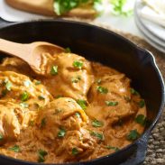 CHICKEN WITH CREAMY CHIPOTLE SAUCE 1