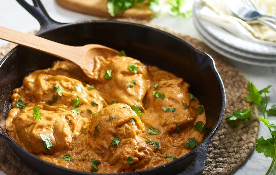CHICKEN WITH CREAMY CHIPOTLE SAUCE