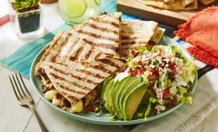 Tequila Chicken Quesadilla