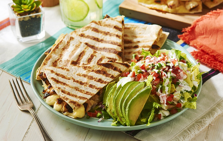 Tequila Chicken Quesadilla