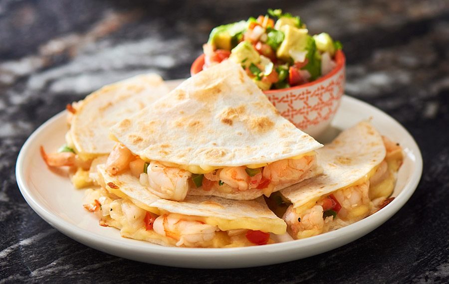 Easy Shrimp Quesadillas - V&amp;V Supremo Foods, Inc.