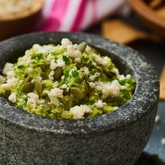 Guacamole with Queso fresco