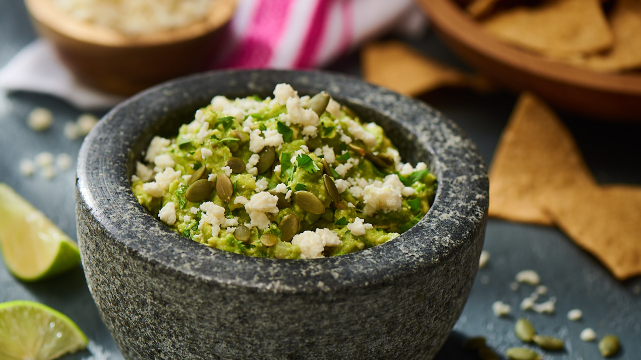 Guacamole with Queso fresco