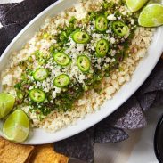 Queso Fresco with Tomatillo Salsa