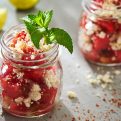 Watermelon with Queso Fresco