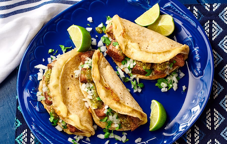 Tacos de Falda de Res (Brisket)