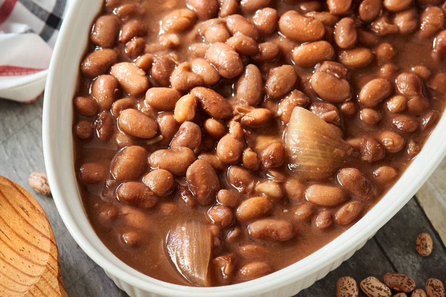 FRIJOLES PINTOS EN OLLA DE COCCIÓN LENTA