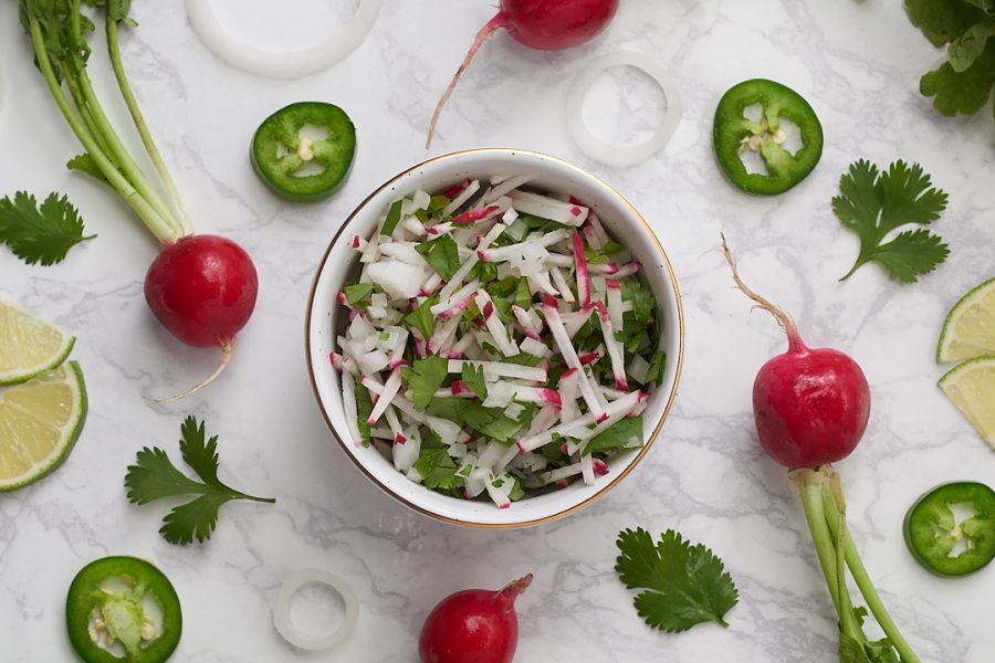 Radish Pico de Gallo