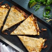 Shredded Beef Quesadillas