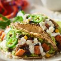 Sweet Potato and Black Bean Tacos