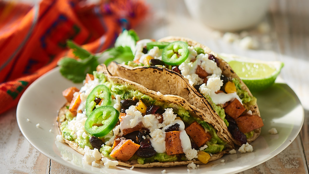 Sweet Potato and Black Bean Tacos