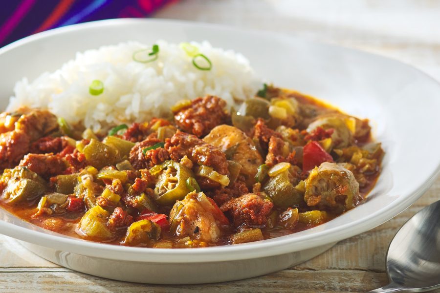 GUMBO DE CHORIZO Y POLLO