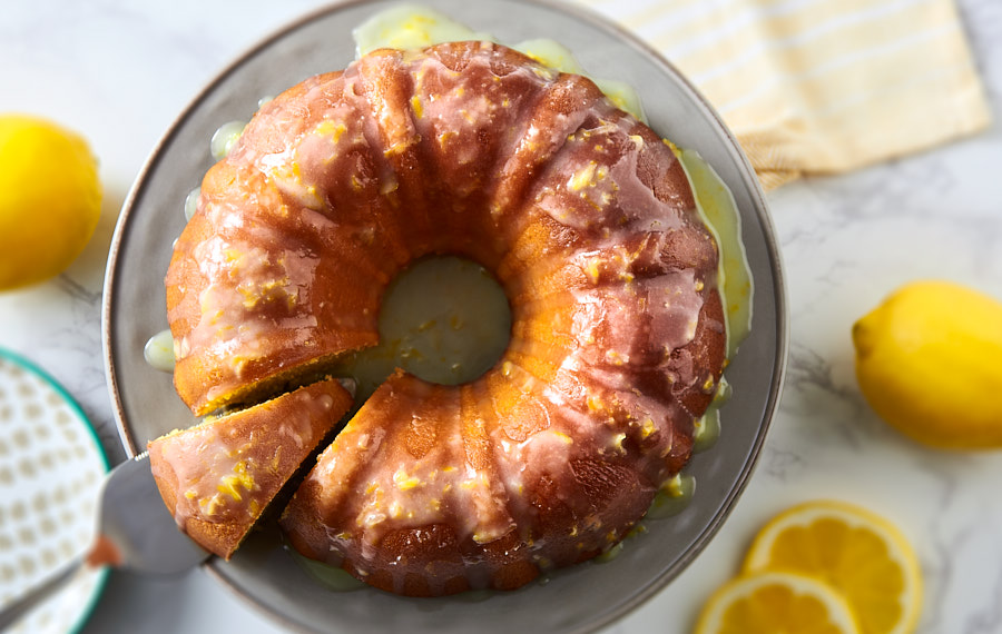 Lemon Sour Cream Bundt Cake