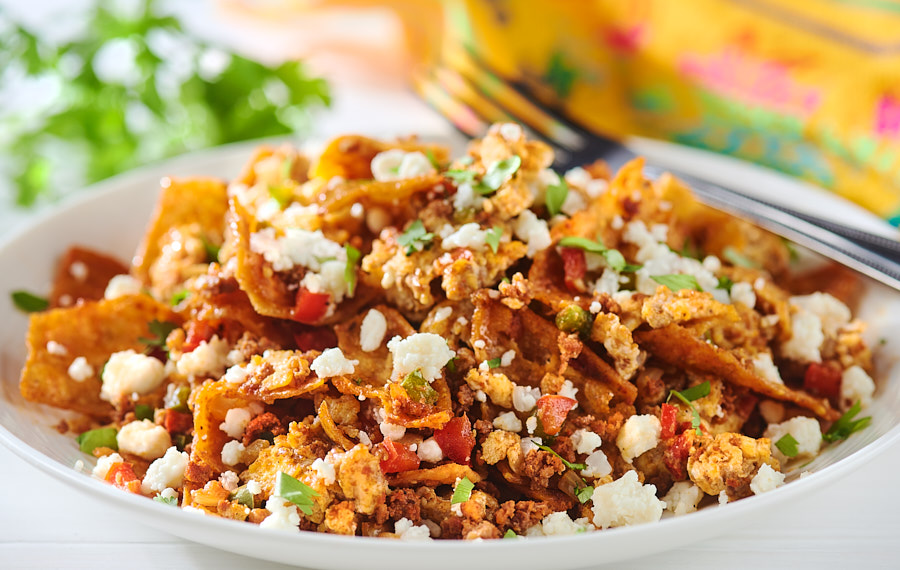 Migas con Chorizo y Huevo