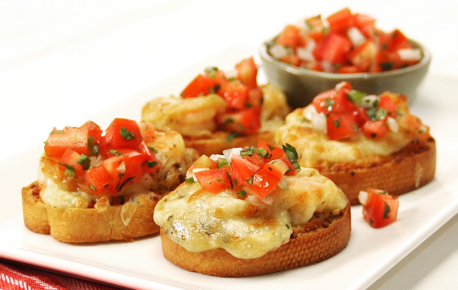 Cheesy Shrimp Appetizers