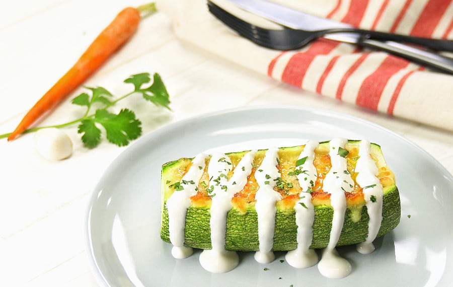 Cheese Stuffed Calabacitas