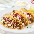 Mini Tacos de Bistec y Queso Fresco