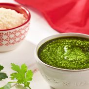 Chimichurri Style Sauce with Cotija Cheese