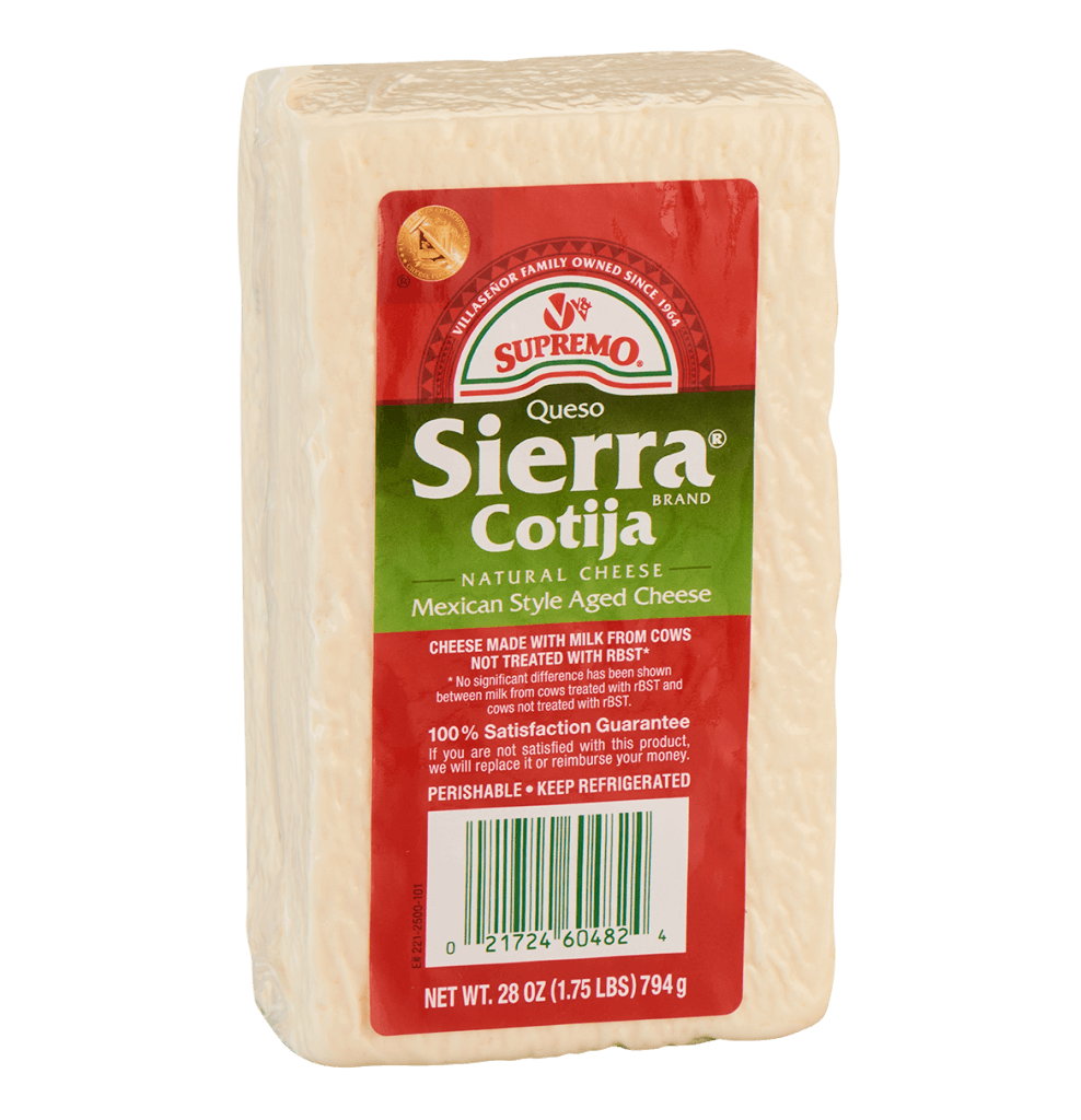 Sierra® BrandCotija Cheesefrom V&V SUPREMO®Block V&V Supremo Foods, Inc.
