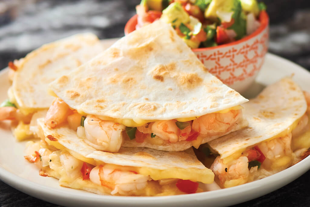 Shrimp Quesadillas