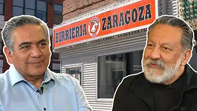 Gilberto Villaseñor II and Juan Zaragoza, of Birrieria Zaragoza